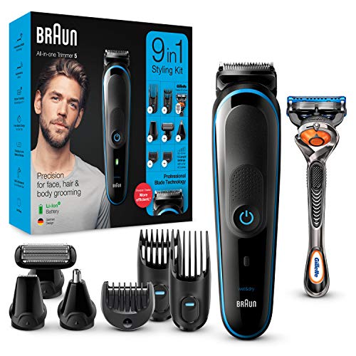 Braun 5 mgk5280 all-in-one electric hair and body trimmer black 5