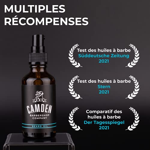 Original beard oil from camden barbershop company for the maintenance and care of beard product 100 natural 50 ml 0 3