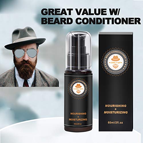 Complete beard kit for men beard box with beard conditioner beard shampoobeard oilbeard combbeard brushbeard balmbeard scissorselectronic bookbeard care gifts for men 0 1