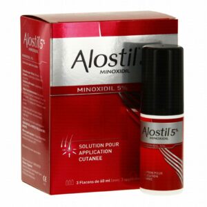 Alostil minoxidil 5 pour la pousse de barbe
