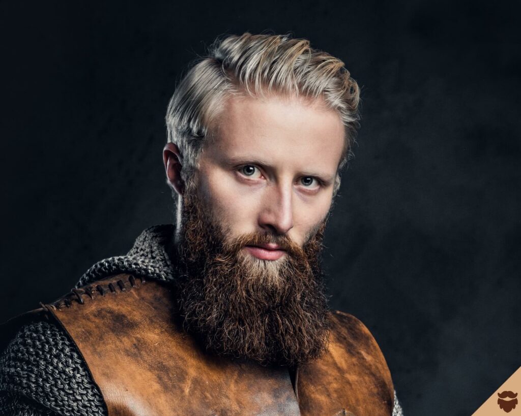 barbe longue viking guerrier