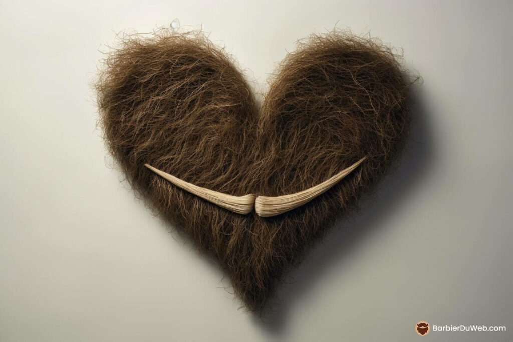 Bdw beard face heart 2