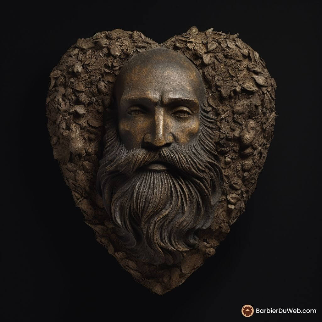 Bdw beard face heart 3