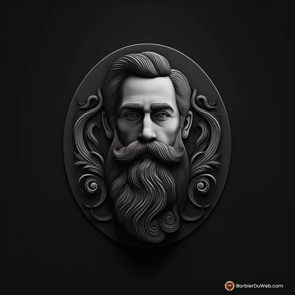 Bdw oval shape face beard 5