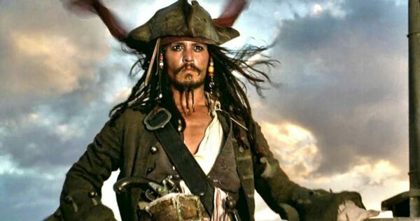 Capitaine pirate caraibes johnny depp taille de barbe