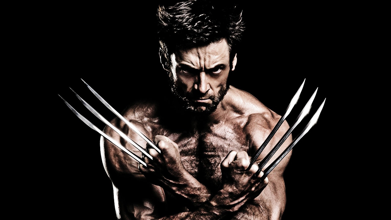 Wolverine por el actor Hugh Jackman