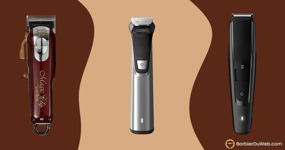 3 professional quality beard trimmers