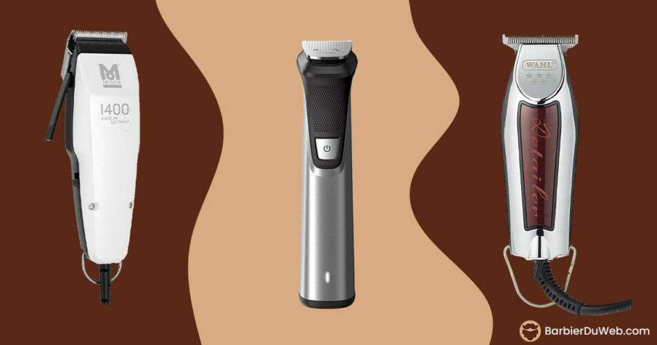 3 tondeuses de barbe multi styles