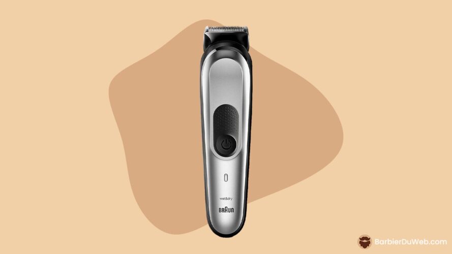 Multifunctional hair and beard trimmer braun mgk7220 1