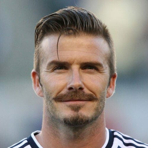 Estilo de barba Beckham van dyke