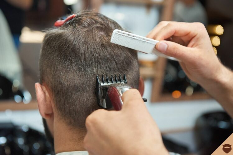 Tondeuse et peigne pour raser cheveux