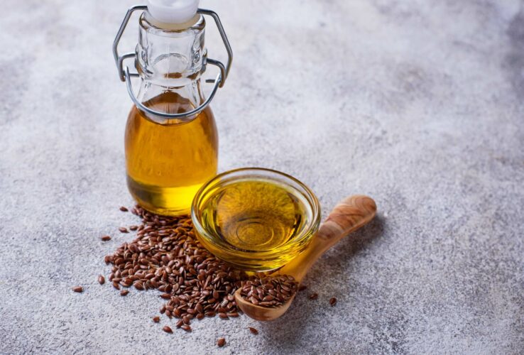 Flaxseed oil beard