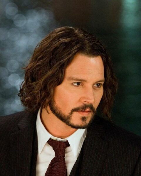 Johnny depp beard cut