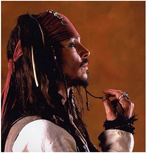 Pirata del Caribe barba de jack sparrow