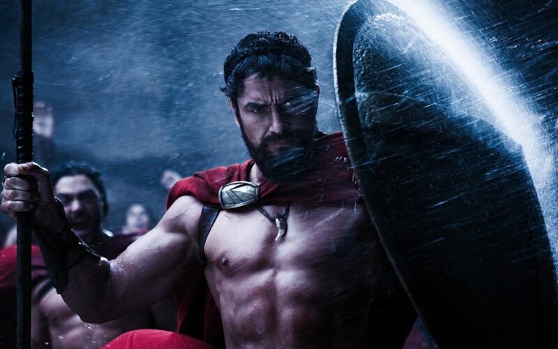King Leonidas in 300 beards