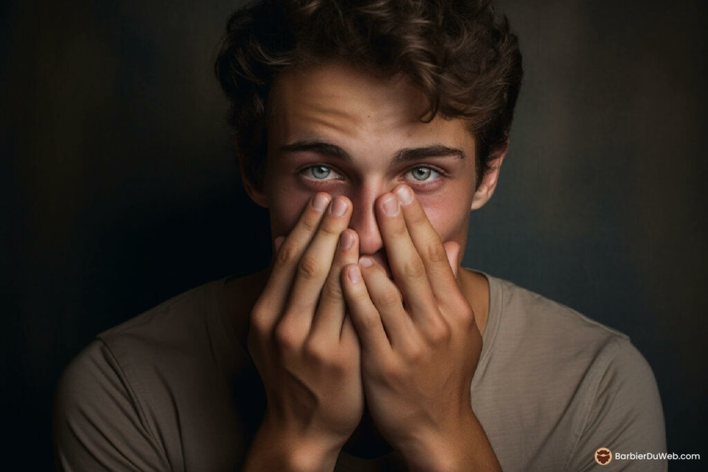 Calvicie masculina sin barba