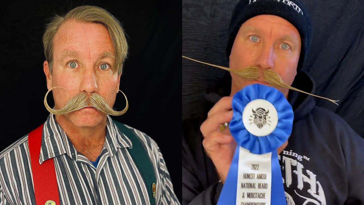 Compétition moustache Bob Baker