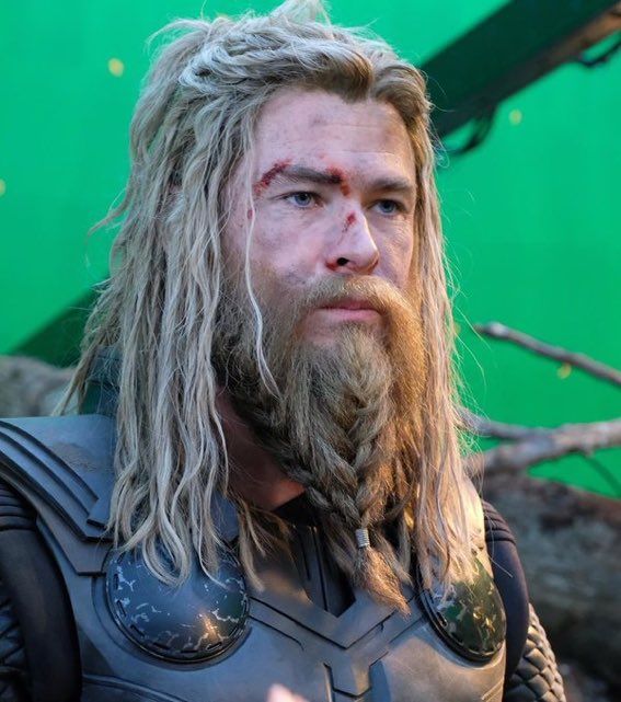 Thor endgame beard braid